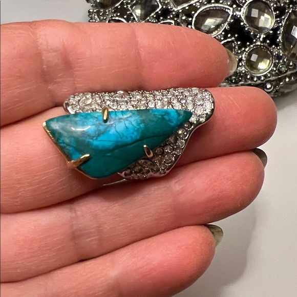 🔮Alexis Bittar Roxbury Crystal Ring sz7 - Picture 6 of 11